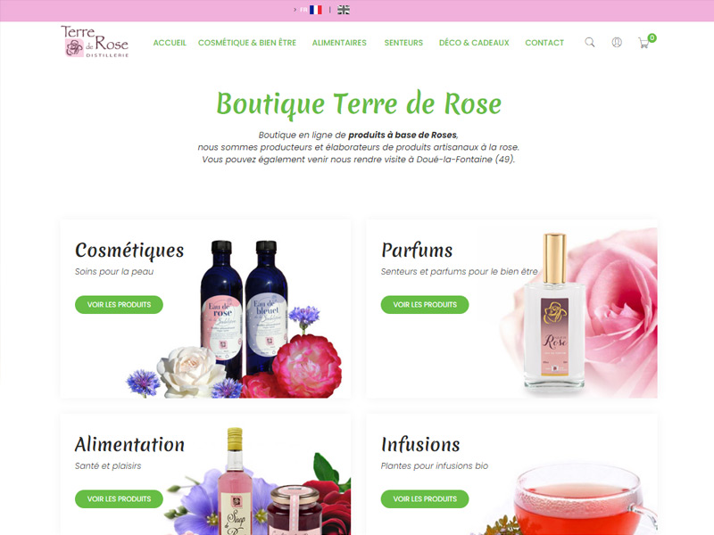 Terre de Rose Doué en Anjou